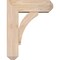 Ekena Millwork Thorton Craftsman Smooth Bracket w/ Offset Brace, Douglas Fir, 5 1/2"W x 14"D x 18"H BKT0604X14X18THR04SDF - alternate 2